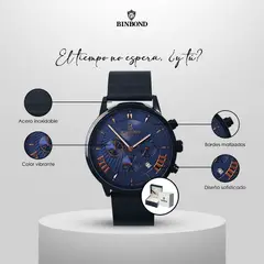 GENERICO - Reloj BINBOND para Hombre - Elegante - Acero