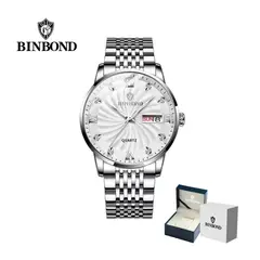 GENERICO - Reloj BINBOND para Hombre - Elegante - Acero