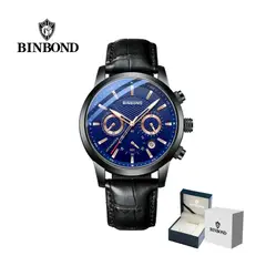 GENERICO - Reloj BINBOND para Hombre - Elegante - Cuero