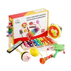 GENERICO - Set De Instrumentos Musicales Coloridos Para Niños