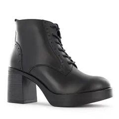 Ecco - Botas Mujer Bimba01 Negro Cuero