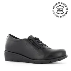 ECCO - Zapatos Con Pasador Mujer Flexxi17 Negro Cuero Natural
