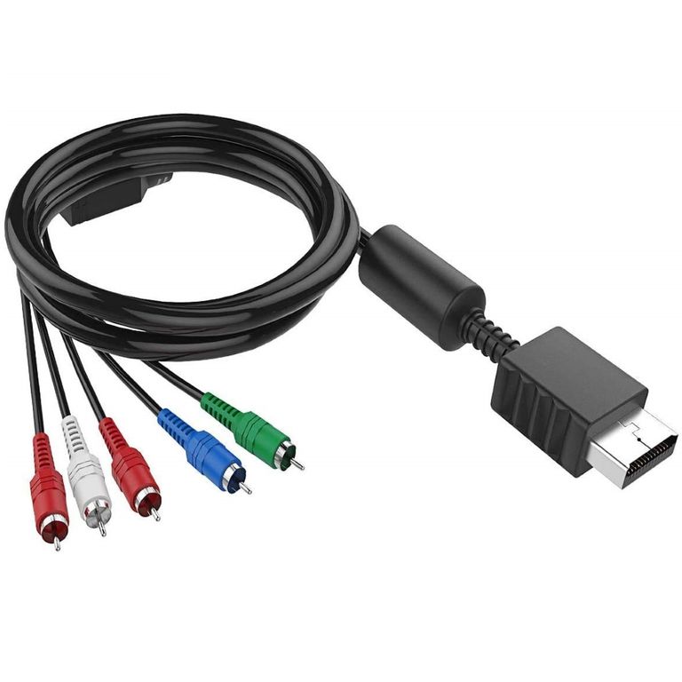 Cable De Audio Y Video Componente Para Ps2 Ps3