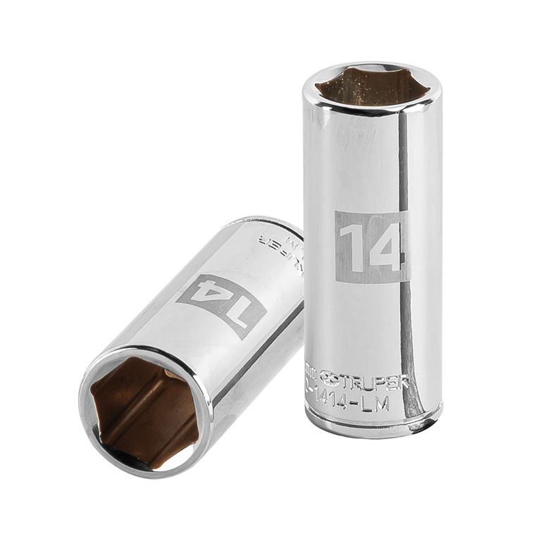 Dado 14mm Hexagonal Tubular Encastre de 1/4" 13208