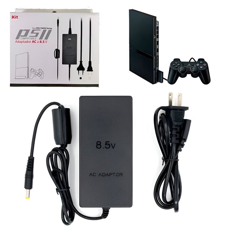 Fuente De Poder Multivoltaje Compatible Para Ps2 Slim