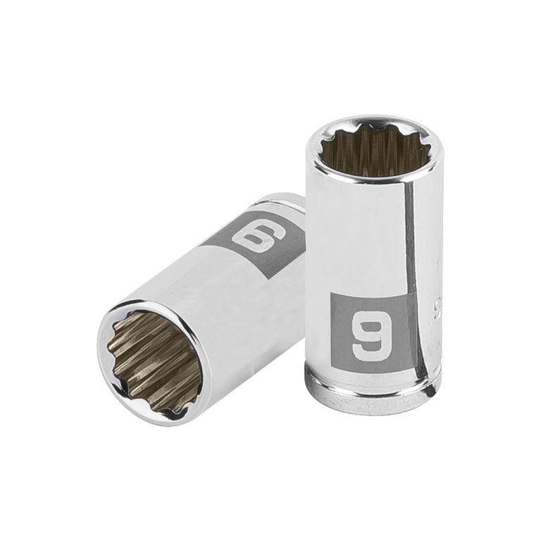 Dado 9mm Poligonal Encastre de 1/4" 100981