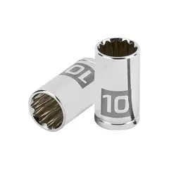 TRUPER - Dado 10mm Poligonal Encastre de 1/4" 100982