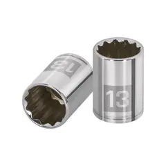TRUPER - Dado 13mm Poligonal Encastre de 1/4" 100987