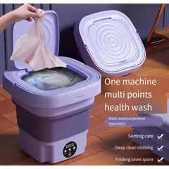 GENERICO - MINI LAVADORA PORTATIL PLEGABLE