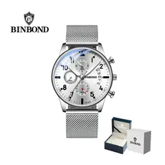 GENERICO - Reloj BINBOND para Hombre - Elegante - Acero