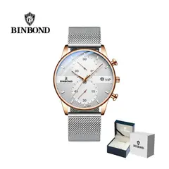 GENERICO - Reloj BINBOND para Hombre - Elegante - Acero