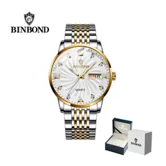 GENERICO - Reloj BINBOND para Hombre - Elegante - Acero