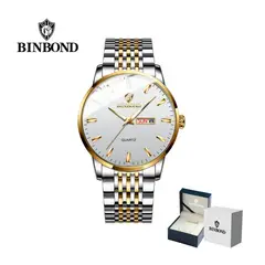 GENERICO - Reloj BINBOND para Hombre - Elegante - Acero