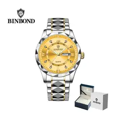 GENERICO - Reloj BINBOND para Hombre - Elegante - Acero
