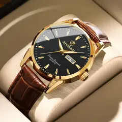 GENERICO - Reloj BINBOND para Hombre - Elegante - Cuero