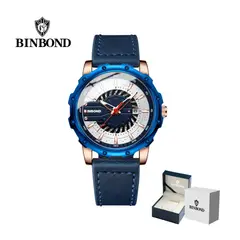 GENERICO - Reloj BINBOND para Hombre - Elegante - Cuero