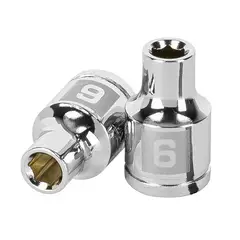 Truper - Dado 6mm Hexagonal Encastre de 3/8" 13670