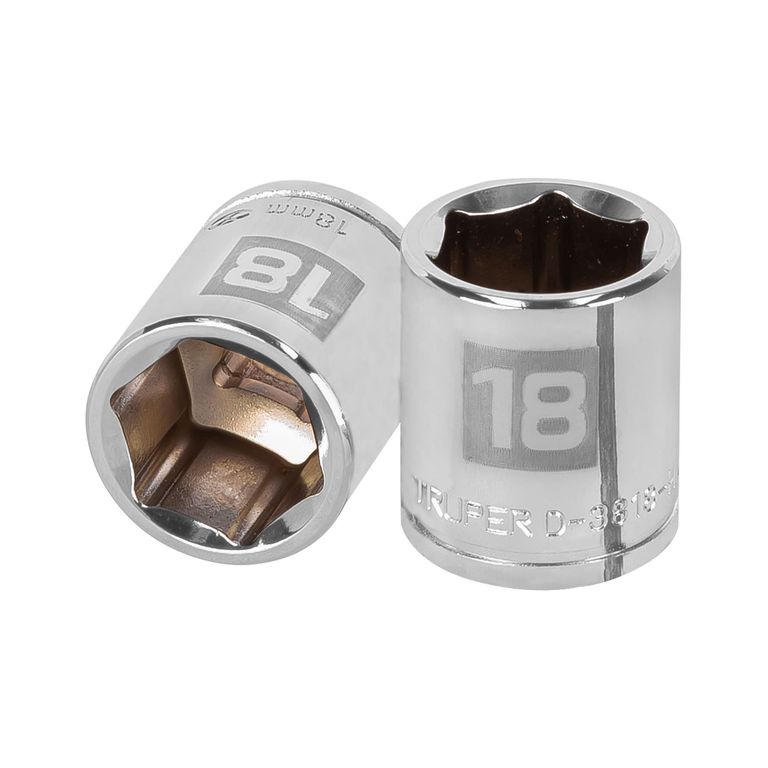Dado 18mm Hexagonal Encastre de 3/8" 13682
