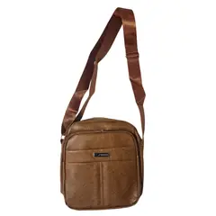 GENERICO - Mochila Pechera Morral de cuero sintético hombre - Bolsillo horizontal