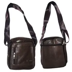 GENERICO - Morral Bandolera Hombre casual con 5 compartimentos