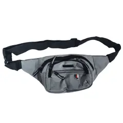 GENERICO - Canguro deportivo con 4 compartimentos con cierre