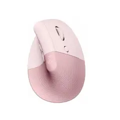 LOGITECH - Mouse Inalámbrico LIFT Vertical Rosa Ergonómico
