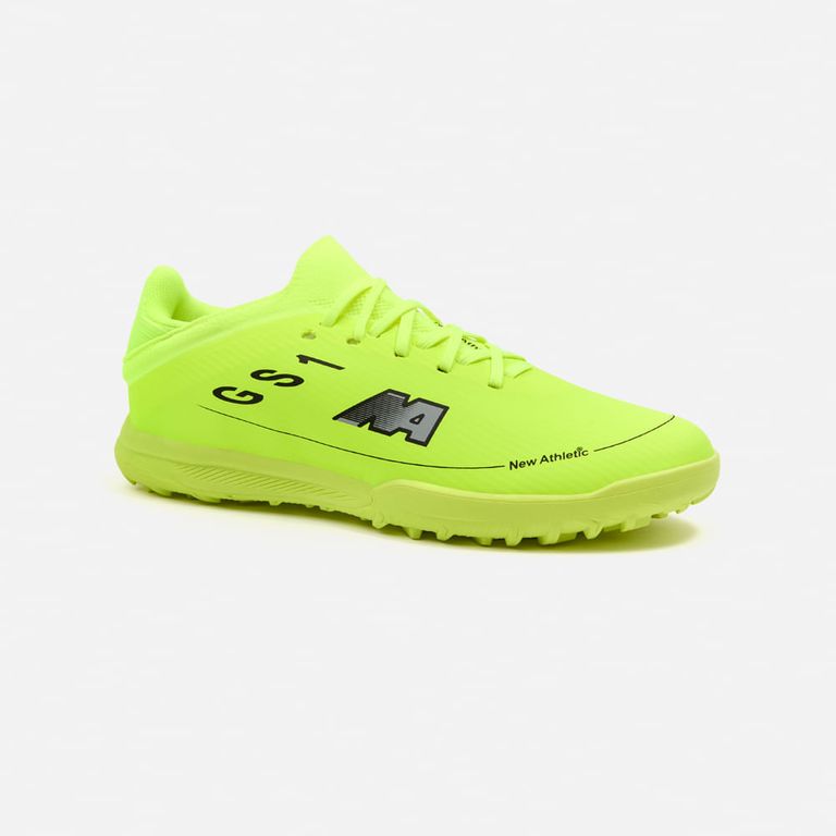 Zapatillas Football Guets108 Verde Neón Con Negro Juvenil