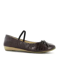 ECCO - Ballerinas Mujer Ciara06 Tinto Cuero Charol