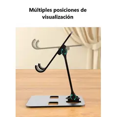 GENERICO - Soporte Holder Porta Celular Plegable para Escritorio