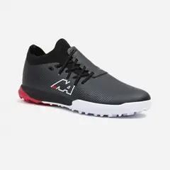 NEW ATHLETIC - Zapatillas Football Cronos111 Negro Con Rojo Hombre