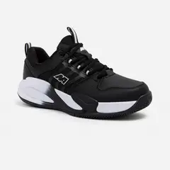NEW ATHLETIC - Zapatillas Tennis Streeth27 Negro Con Blanco Hombre