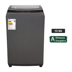 BLACKLINE - Lavadora 13 Kilos Carga Superior Gris Oscuro SPBL13NTL (Nuevo)