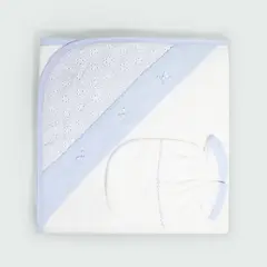 KUKULI - TOALLA CON CAPUCHA BRODERI M1232