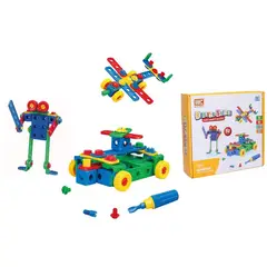 GENERICO - Kit de Construcción de Tornillos con 82 Piezas