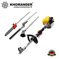 KHOMANDER - MOTOGUADAÑA MULTIFUNCIONAL - DESBROZADORA CON MOTOR DE 4 TIEMPOS -
