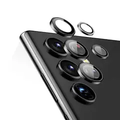 GENERICO - Protector De Camara compatible con S25 Ultra Negro