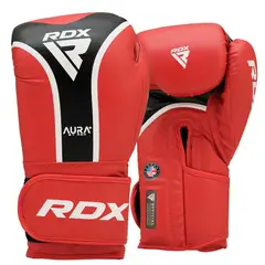 RDX - Guantes de Boxeo Aura Plus T17 10OZ- Rojo