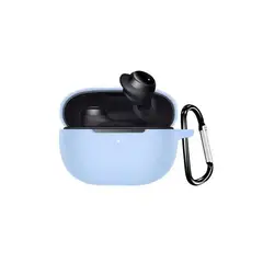 GENERICO - Case de silicona para Xiaomi Buds 3 Lite Celeste