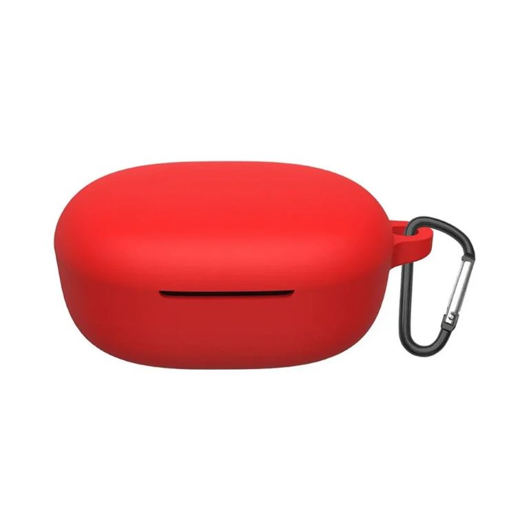 Case de silicona para Xiaomi Buds 4 Lite Rojo