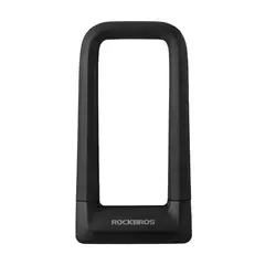 ROCKBROS - Candado Tipo U-Lok Revestido con Silicona RKS626-BK