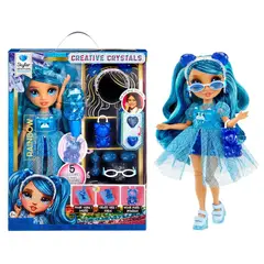 RAINBOW HIGH - Muñeca Creative Crystals Skyler