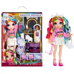 RAINBOW HIGH - Muñeca Creative Crystals Amaya