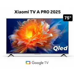 XIAOMI - Televisor TV A PRO 75'' 2025 4K UHD Tecnología QLED