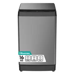 HISENSE - Lavadora 16 Kilos Carga Superior Silver WT3K1623UT (Nuevo)