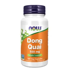 NOW - Dong Quai en Cápsulas 520 mg x 100 u - Foods