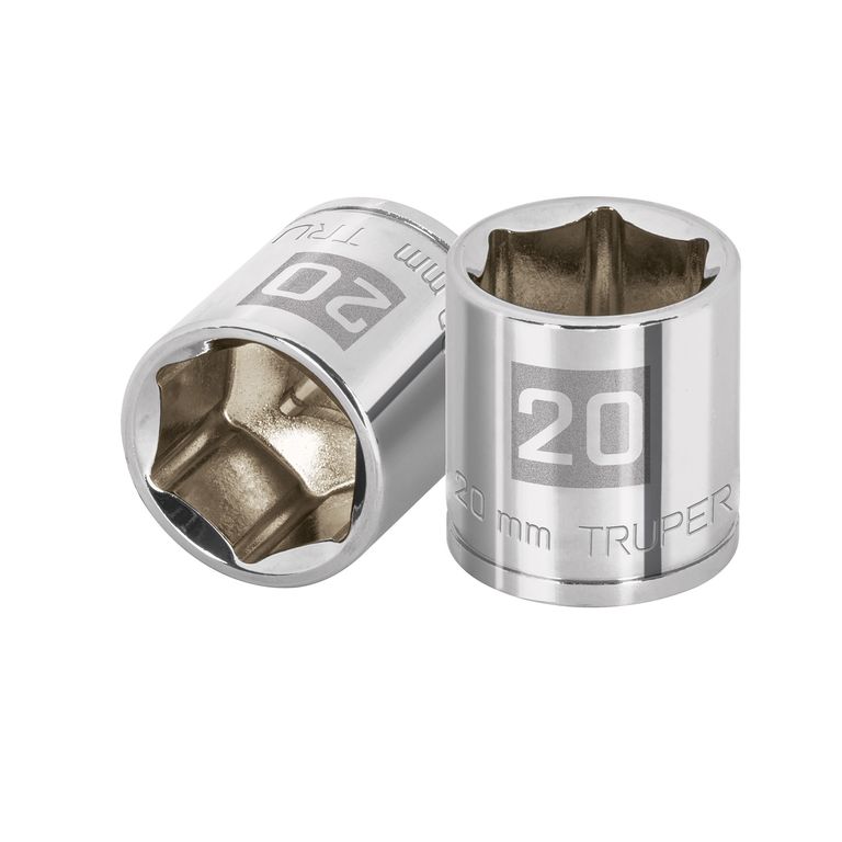 Dado 20mm Hexagonal Encastre de 3/8" 13684