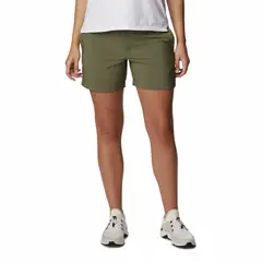 COLUMBIA - Short Mujer Silver Ridge Utility Verde