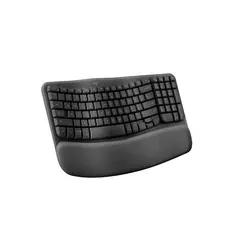 LOGITECH - Teclado Ergonómico Inalámbrico WAVE KEYS Grafito