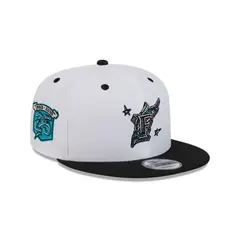 NEW ERA - Gorra 9fifty Florida Marlins Official Doodles White