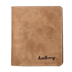 BAELLERRY - Moderna billetera de cuero vegano PU BLR1152M